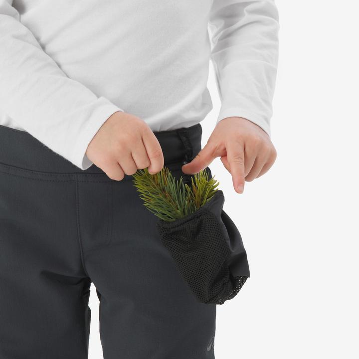 Image du produit Quechua Pantalon softshell de randonnée enfant 2-6 ans, MH900 noir (122)