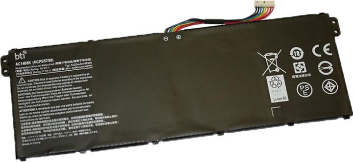 Produktbild Origin Storage Bti 4c Battery Aspire E3 E5 (4 Zellen, 3270 mAh)