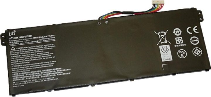 Image du produit Origin Storage Bti 4c Batterie Aspire E3 E5 (4 cellules, 3270 mAh)