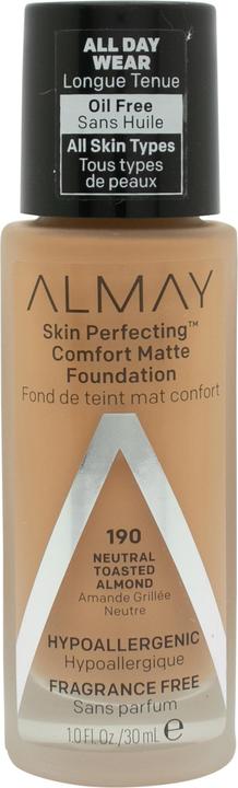 Produktbild Almay Hautperfektionierendes Komfort-Matt Make-up Hypoallergen und tierversuchsfrei