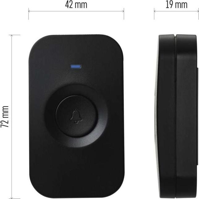 Produktbild Emos Ersatztaste für Drahtlose Türklingel P5728