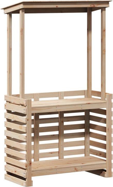 Image du produit vidaXL Bar de jardin avec toit (57 cm)