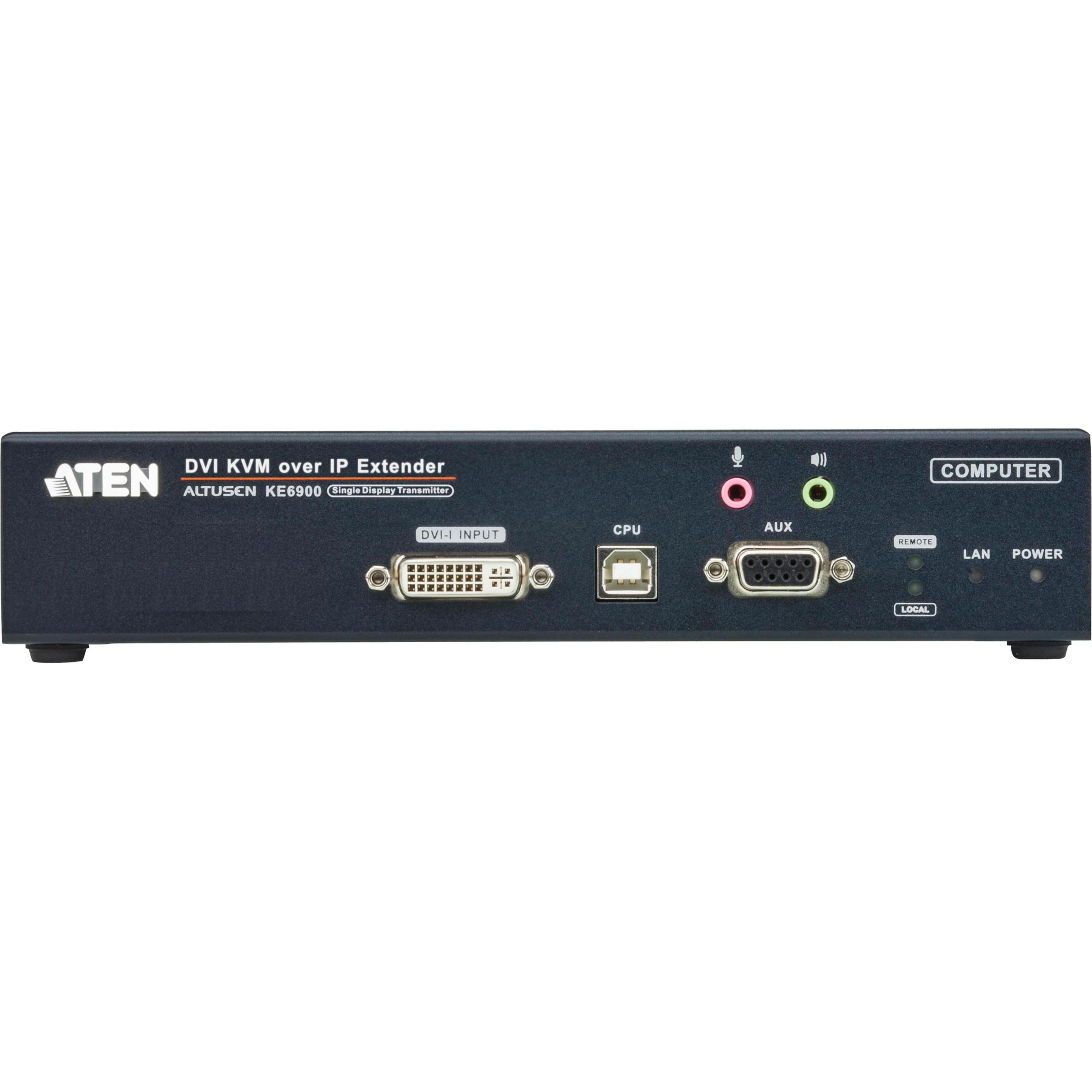 Thumbnail - Aten KVM-Extender, DVI, KVM Switch, Schwarz