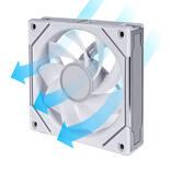 Productafbeelding Lian-Li UNI FAN SL-INF 120 ARGB Reverse Blade PWM Lüfter, 3er Pack inkl. Controller - 120mm, weiss (120 mm, 3 x)