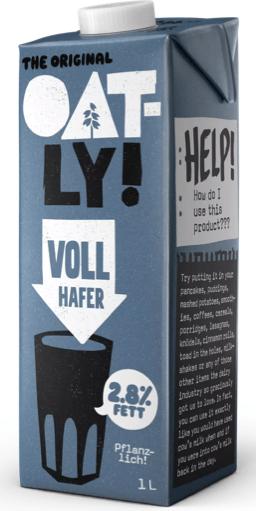 Produktbild Oatly Voll (6 x 100 cl)
