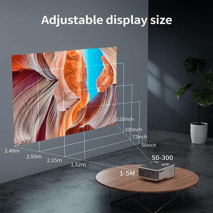 Image du produit Glisogo Mini vidéoprojecteur (Full HD, 6000 lm)