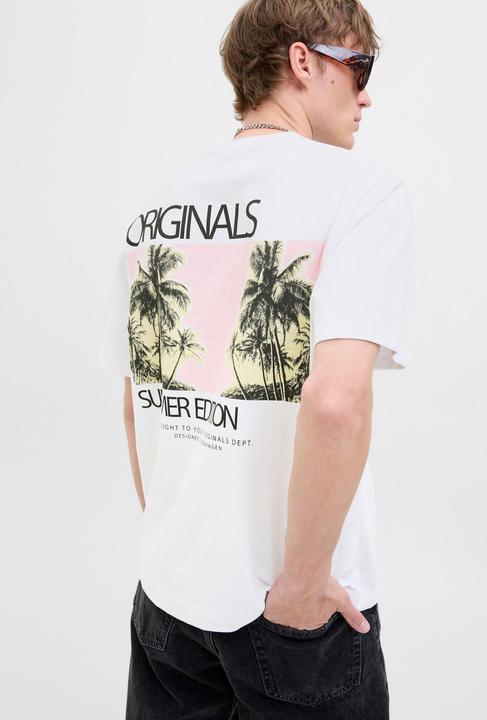 Actual product image Jack & Jones Gedruckt Rundhalsausschnitt T-shirt T-shirt (M)