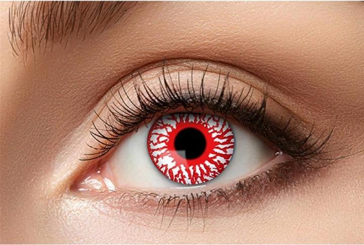 Produktbild Fasnacht Monatslinsen Bloodshot (Rot)