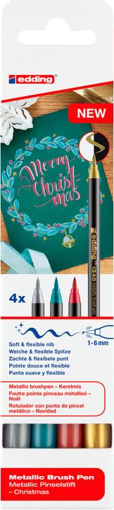 Actual product image Edding Felt-tip pen Brushpen Set of 4 (4 x)