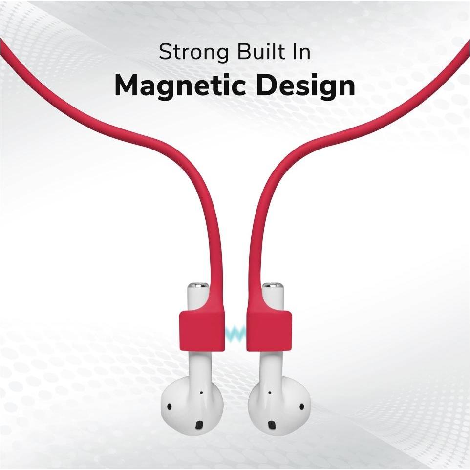 Screenguard Apple AirPods magnetic Anti-Lost Silicone Strap (Apple AirPods, Apple AirPods (seconda generazione), Apple AirPods 4, Apple AirPods Pro (2