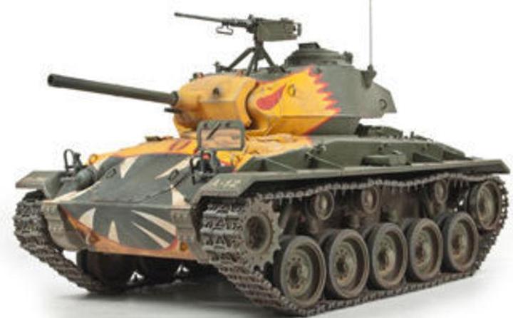 AFV Club M24 Chafee tank Korea war vision