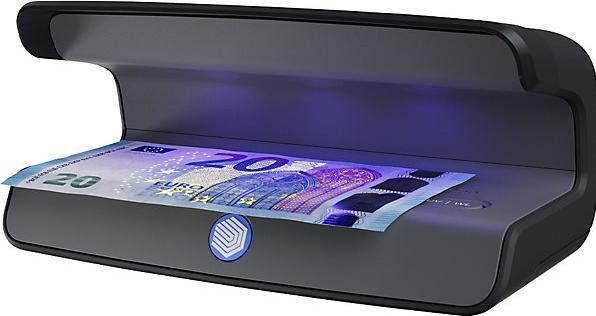 Immagine prodotto Safescan 75 LED UV/Weissl Prüfgerät Währungen, Pässe Schwarz (Validatore di banconote)