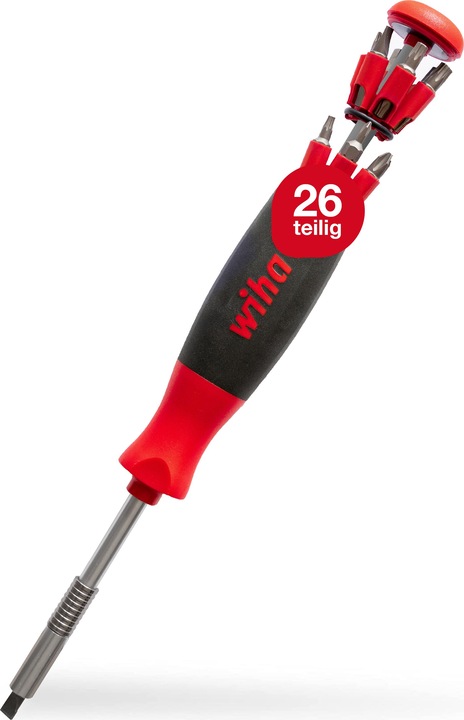 Actual product image Wiha LiftUp 26one (Torx (TX), Phillipps cross recess (PH), Pozidriv cross recess (PZ), Sorceress, Port, Square)