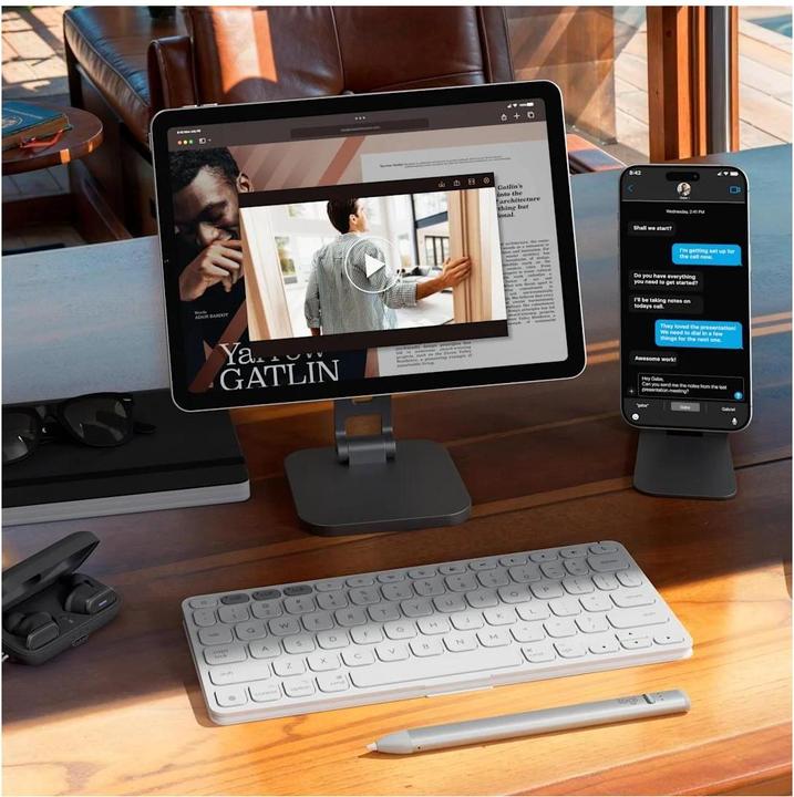 Actual product image Logitech Keys-To-Go 2 for iPad (CH, Wireless)