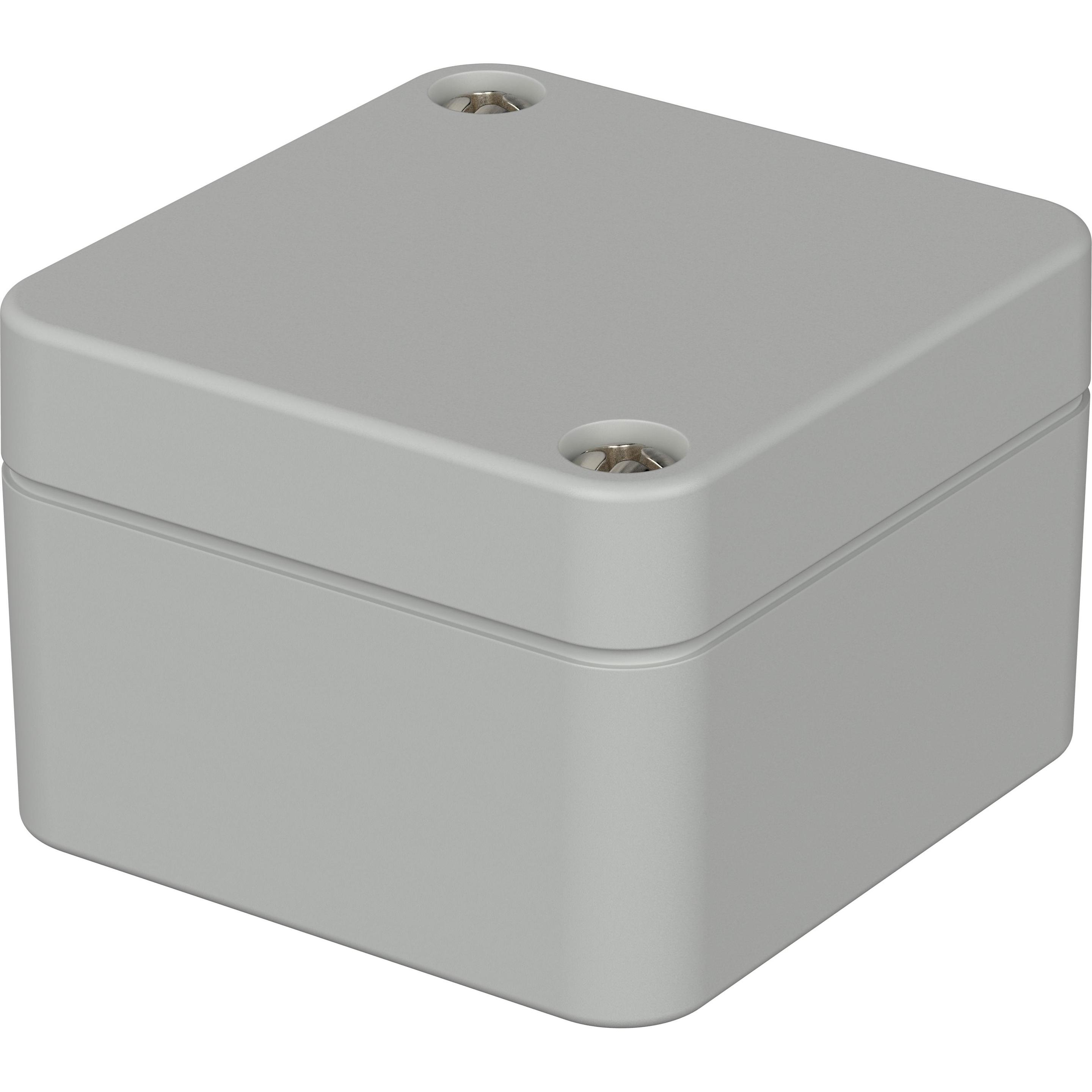 Bopla Universalgehäuse hellgrau 52 x 50 x 35 mm Polycarbonat IP65 EUROMAS (Gehäuse), Elektronikzubehör + Gehäuse, Grau