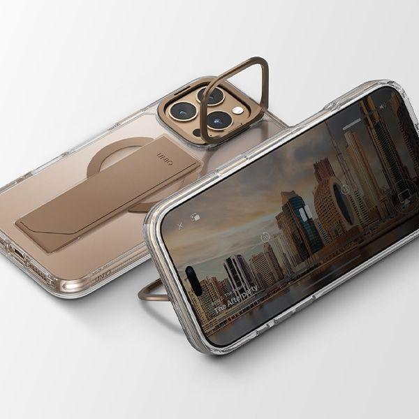 Produktbild Uniq etui Heldro Max iPhone 16 Pro Max 6.9" Magclick Charging przezroczysty/clear lucent (Apple iPhone 16 Pro Max)