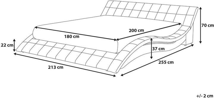Actual product image Beliani Vichy (180 x 200 cm)