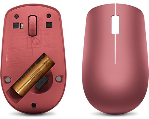 Actual product image Lenovo Wireless mouse 530, Cherry red (Wireless)
