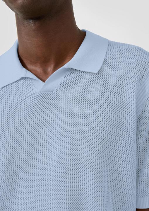 Produktbild s.Oliver Strick-Poloshirt (M)