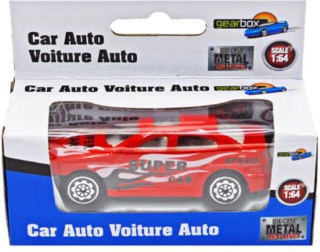 Actual product image Gearbox Car die-cast 12 assorted