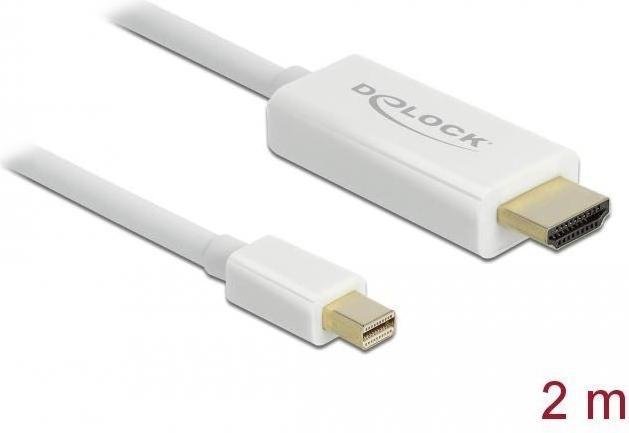 Immagine prodotto Delock Mini DisplayPort — HDMI (Typ A) (2 m, DisplayPort, HDMI, 1.1)
