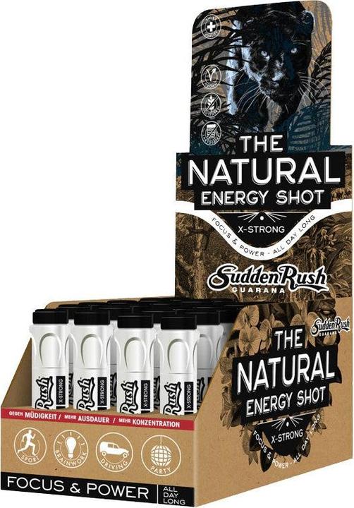 Sudden Rush Natural Energy Shot XST (Lampone, 24 x)