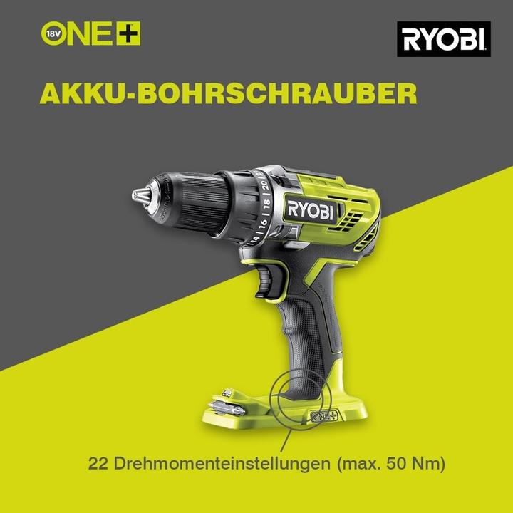 Productafbeelding Ryobi R18DD3-215S Accuboormachine en Schroevendraaier