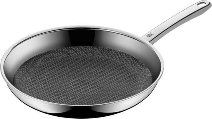 Image du produit WMF Servier-Schmorpfanne Edelstahlpfanne 28cm Profi Resist Induktion beschichtet (Poêle à frire, Acier inoxydable, 28 x 9.50 cm)