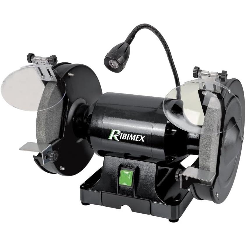 Ribimex, Rettificatrice + lucidatrice, Ribitech PRTME200550 workbench sander (550 W)