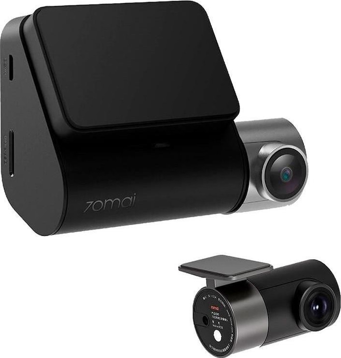 Image du produit 70mai a500s (Écran intégré, Microphone intégré, Vision nocturne, Récepteur GPS, QHD)