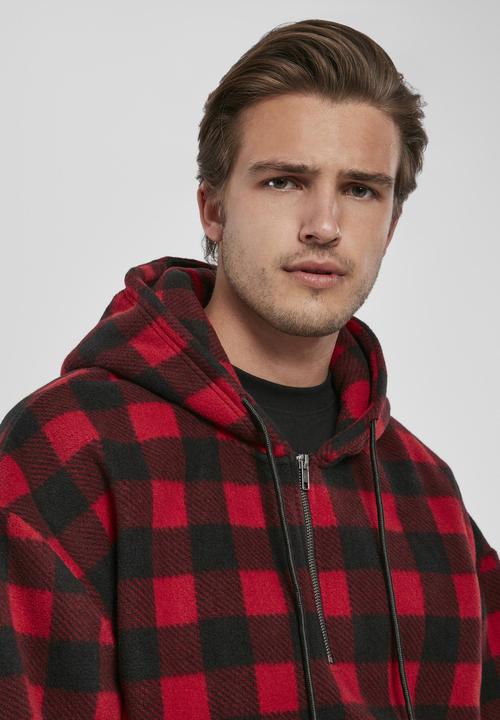 Produktbild Urban Classics Patterned Polar Fleece Half Zip Hoody (S)