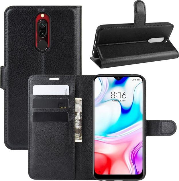 Produktbild MU Classic Litchi Leder Bookcover Series (Xiaomi Redmi 8)