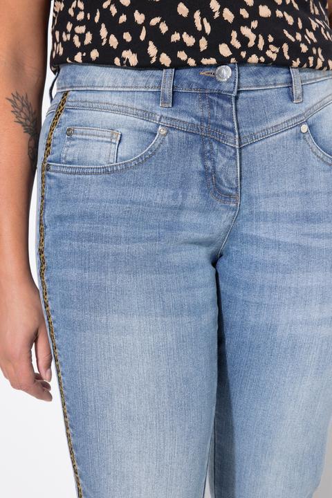Produktbild Miamoda Skinny-Jeans, Slim Fit, Leostreifen, 5-Pocket (58)