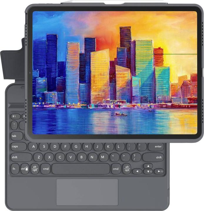 Image du produit Zagg Pro Keys (DE, iPad Pro 12.9 2018 (3. Gen), iPad Pro 12.9 2020 (4. Gen), iPad Pro 12.9 2022 (6e génération), iPad Pro 12.9 2021 (5ème génération))