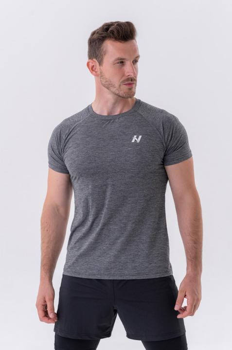 Produktbild Nebbia Lightweight Sporty T-shirt "Grey" 325 dark grey (L)