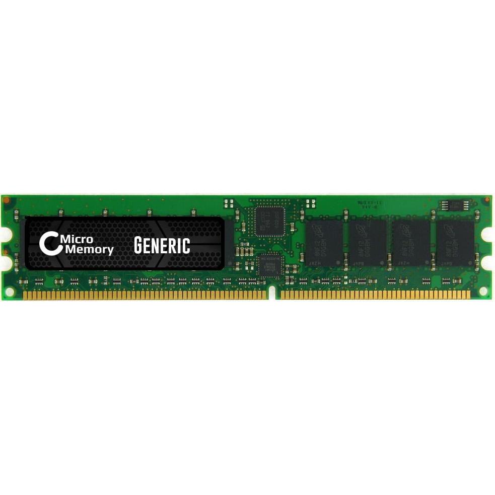 CoreParts 1GB Memory Module, RAM Modellspezifisch, Grün