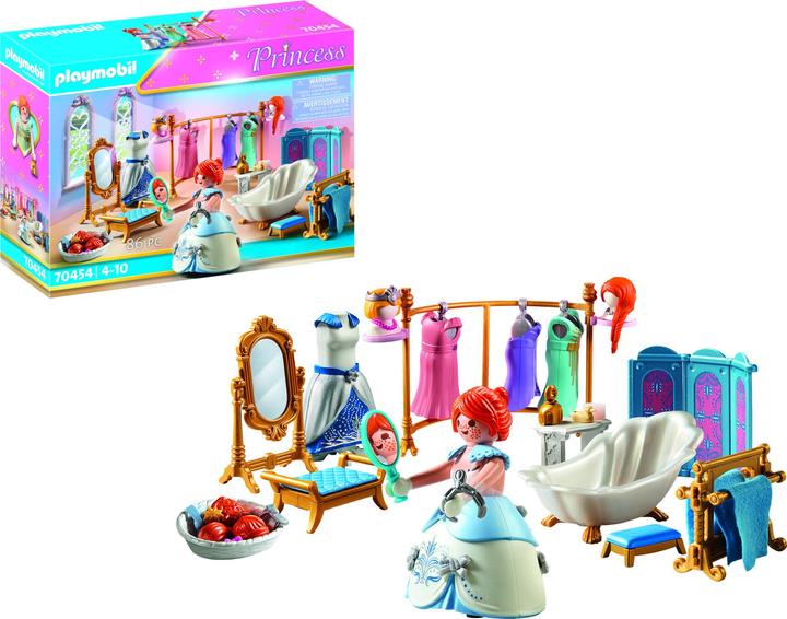 Produktbild Playmobil Ankleidezimmer mit Badewanne (70454, Playmobil Princess)