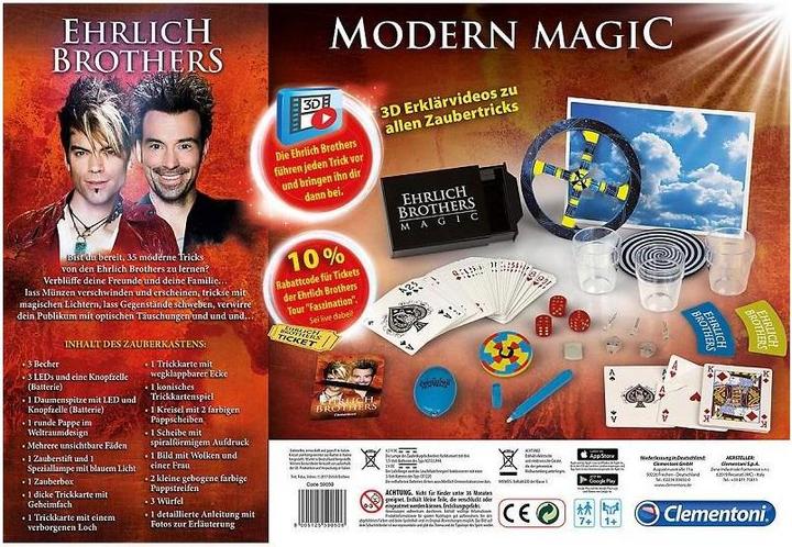 Produktbild Clementoni Ehrlich Brothers Modern Magic