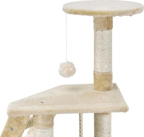 Image du produit Juskys Sams Pet Arbre à chat Buffy (118 cm, Beige)