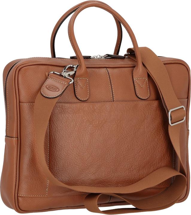 Actual product image Brics Life Pelle - Leather briefcase (14.10")