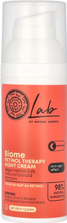 Produktbild Natura Siberica Lab Biome Retinol Therapy Night Face Cream 50ml (50 ml, Nachtcreme)