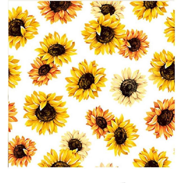 Braun + Company, Servietten, Beautiful Sunflowers (20 x, 33 x 33 cm)
