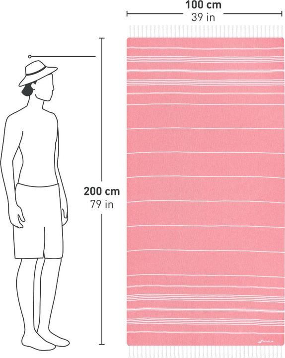 Image du produit Fit-Flip Drap de hammam (200 x 100 cm)
