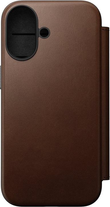 Nomad Modern Leather Folio - Lederhülle für das iPhone (Apple iPhone 17)