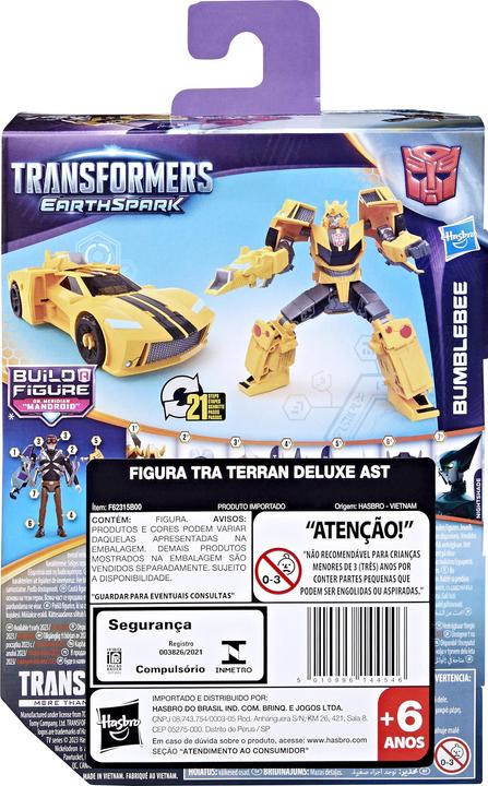 Actual product image Hasbro Transformers - Earthspark Deluxe Class - Bubblebee