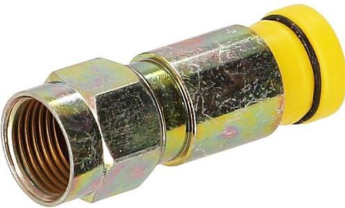 Produktbild Megasat F-Kompressionsstecker 7.3mm (120 dB, Antennenkabel)