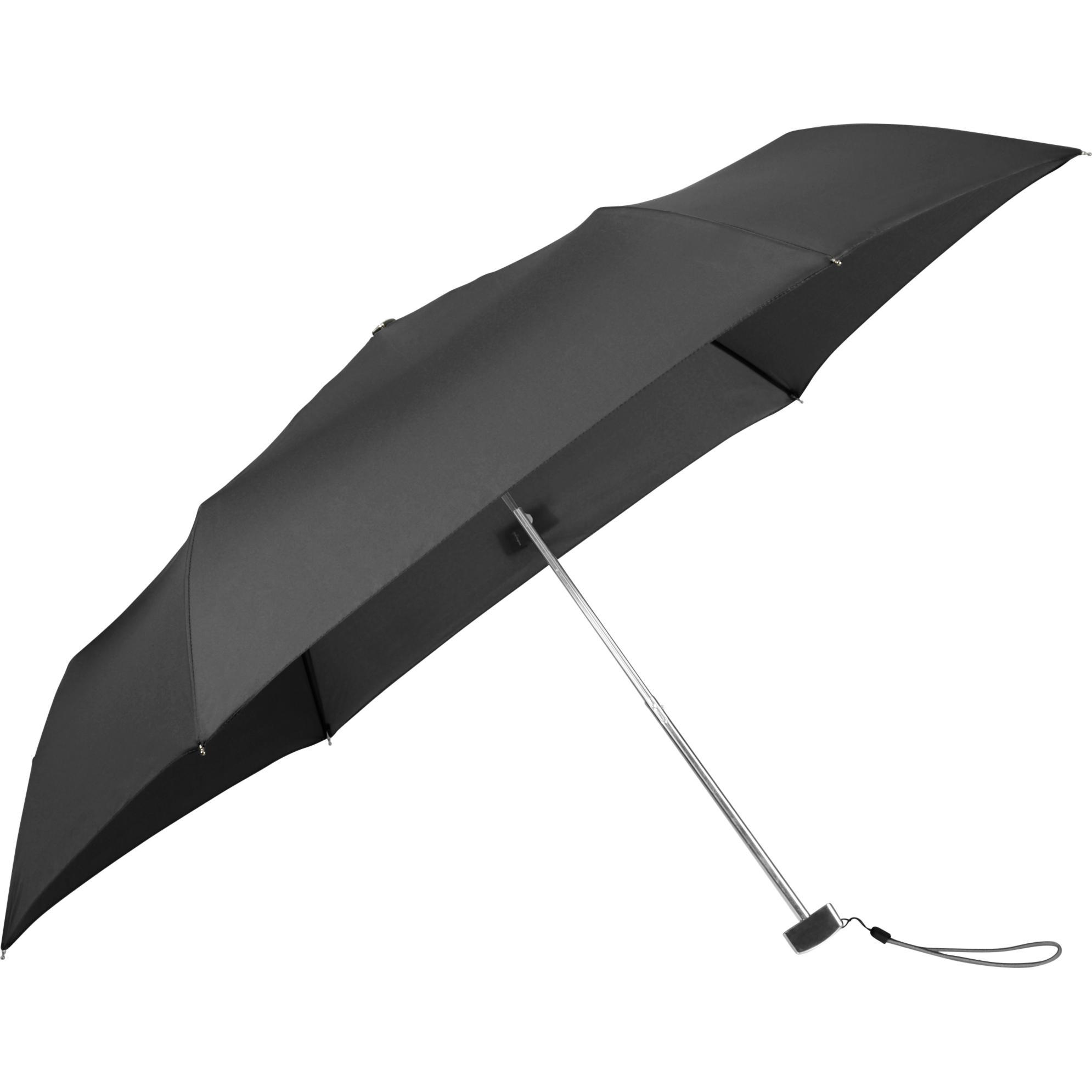 Samsonite, Unisex, Regenschirm, Rain Pro, Schwarz