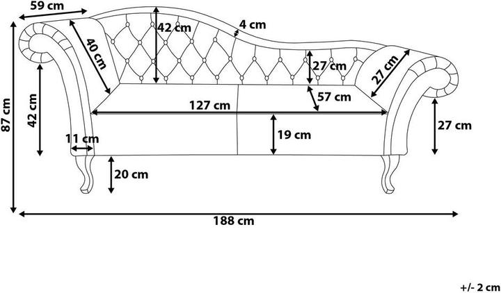Produktbild Beliani Lattes