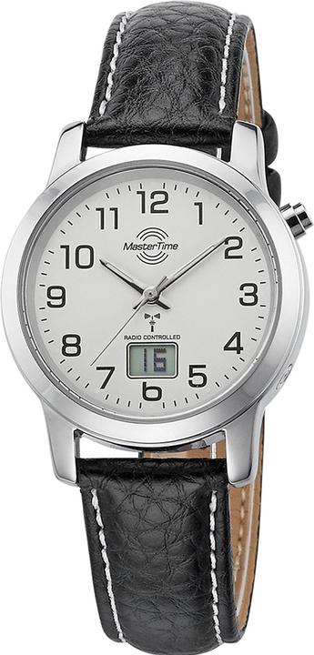 Master Time MTLA-10295-12L Funk Basic Series Damen 34mm 3ATM (Analoguhr, Digitaluhr, Funkuhr, 34 mm)