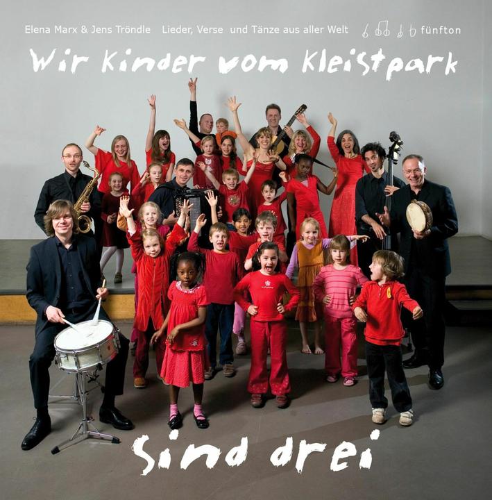 Produktbild Jens Tröndle Wir Kinder vom Kleistpark sind drei. CD 03 (Jim Rakete, Jens Tröndle, Elena Marx, Deutsch)